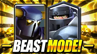 #1 UNSTOPPABLE NEW META COMBO! MEGA KNIGHT + PEKKA DOMINATES!! Clash Royale Mega Knight Pekka Deck