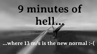 9 minutes of hell - flying backwards in my Atos