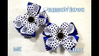 🎀Ribbon Bows/💖 Очень красивые бантики/Бантики в школу и каждый день/Tutorial/МК/D.I.Y