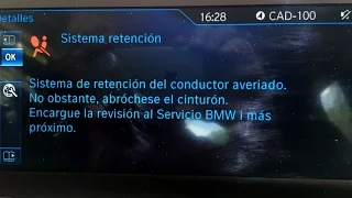 Este BMW i3 tiene el sistema de retención averiado