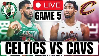 Celtics vs Cavs LIVE Stream NBA Playoffs Game 5, Scoreboard with Audio Play by Play Highlights