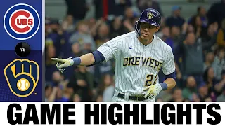 Cubs vs. Brewers Game Highlights (4/29/22) | MLB Highlights