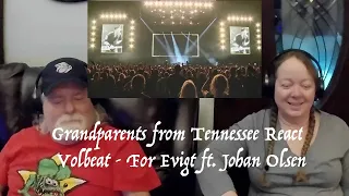 Volbeat - For Evigt ft. Johan Olsen - Grandparents from Tennessee (USA) react - first time reaction