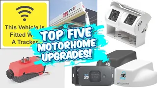 The TOP 5 Motorhome & Campervan UPGRADES!