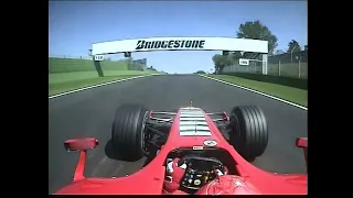 F1 2006 San Marino - Michael Schumacher Onboard Pole Lap