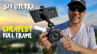 Samsung S24 Ultra vs Cheapest-Full Frame Camera