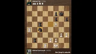 Mikhail Botvinnik vs Mikhail Tal • World Championship, 1961