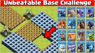 Unbeatable Base Challenge Clash of Clans | COC Scattershot Edition