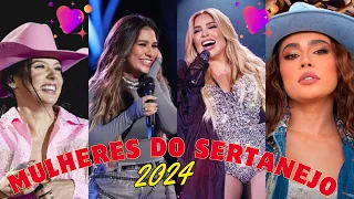 💖 As Mulheres Do Sertanejo 2024 💋 Cantoras Sertanejas Mais 🎵🎸 Tocadas 💋 Ana Castela, Simone Mendes