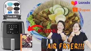 Easy and convenient Air Fryer?!! At may freebies pa!! RAMJOY!