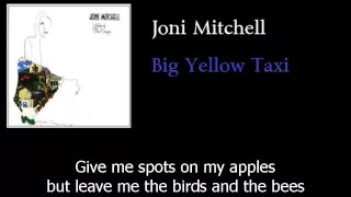 Joni Mitchell - Big Yellow Taxi - Original - w lyrics