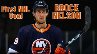 Brock Nelson #29 (New York Islanders) first NHL goal Oct 22, 2013 (Classic NHL)