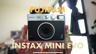FujiFilm INSTAX MINI EVO has TRASH PHOTO QUALITY but AWESOME Instant Film Printer