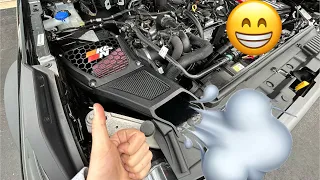 2024 Ford Bronco 2.3 K&N Cold Air Intake Install, Review and Sound