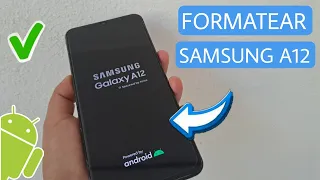 Formatear Samsung Galaxy A12 ✅️ | Android 11, 12