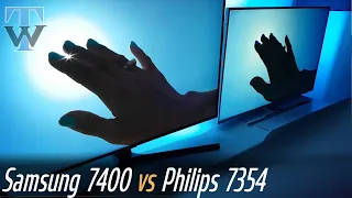 Samsung RU7400 vs Philips PUS7354 Smart TV