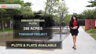 Embassy Springs Bangalore | 🏡 Villa Plots in Devanahalli | 2 BHK Sample Flat 👌🏼 Walkthrough