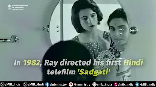 #SatyajitRay - Taking Indian Cinema to the World!📽️🇮🇳