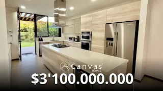 🏡ESPECTACULAR CASA EN CONDOMINIO - LLANOGRANDE - RIONEGRO $3'100.000.000 ( Canvas Raíz )