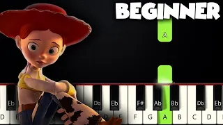 When She Loved Me - Toy Story 2 | BEGINNER PIANO TUTORIAL + SHEET MUSIC by Betacustic