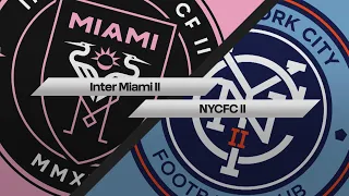 HIGHLIGHTS: Inter Miami CF II vs. NYCFC II | May 29, 2022