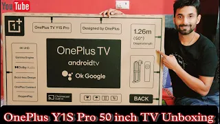 OnePlus Y1S Pro 50 inch smart led Best Budget 4K TV #hindi #oneplustv #cjmehta 🔥