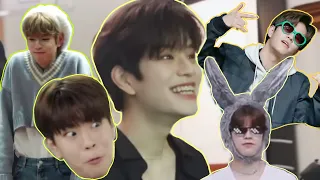 Seungmin being a menace to society for 14 minutes straight