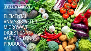 Elemental Analysis After Microwave Digestion for Various Food Products