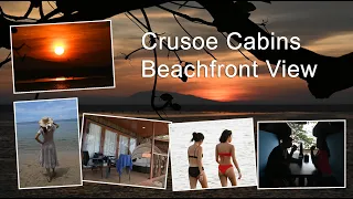 Crusoe Cabins Beachfront | Calatagan, Batangas | Aquaria Water Park