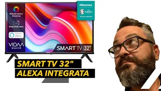 SMART TV 32" HISENSE, COMANDI VOCALI CON ALEXA: GUIDA ALLA CONFIGURAZIONE