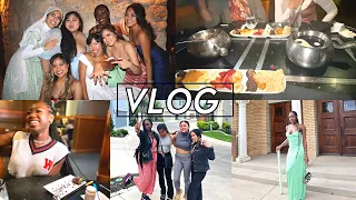 GIRLS TRIP, BESTIE'S WEDDING, FONDUE DINNER, SAN ANTONIO | VLOG