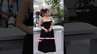 Excellent exhortations for Jennie from the photographer #shorts #blackpink #jennie #cannes #theidol