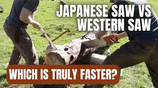 The Saw Wars: Japanese Saw vs Western Saw - Which is Truly Faster?