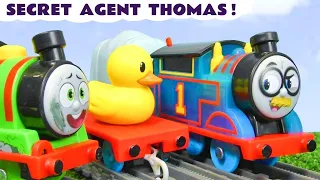 Thomas The Train becomes a Secret Agent in this Toy Train Story