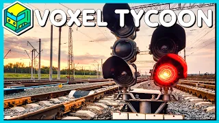 VOXEL TYCOON ► Signalchaos Deluxe | Logistik Simulator [s4e16]