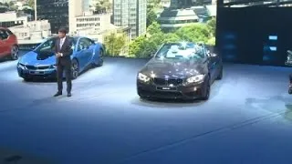 Raw: BMW Chief Collapses During Car Show Event