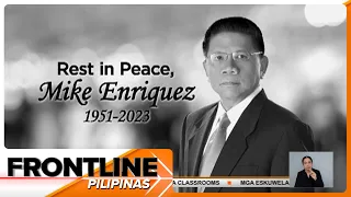 Mike Enriquez, pumanaw na sa edad na 71 | Frontline Pilipinas