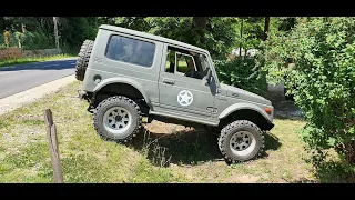 Suzuki samurai átalakulása