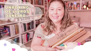 UNBOXING DE LIVROS | JANEIRO 2022 | Recebidos de Editoras , Compras e Tag Inéditos | Camila Justi
