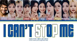 TWICE I CAN’T STOP ME (feat. BOYS LIKE GIRLS) Lyrics (Color Coded Lyrics)