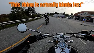 Group Ride - Suzuki Intruder 125 First Impressions