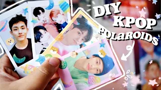 DIY KPOP Polaroids + Decorate with Me!