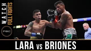 Lara vs Briones FULL FIGHT: May 20, 2017 - PBC on FS1