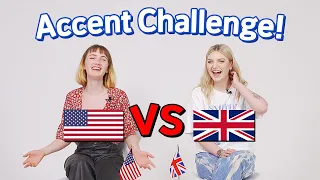 British and American Compare Accents For The First Time! part. 2