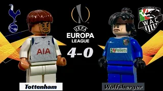 Tottenham 4-0 Wolfsberger | LEGO Highlights