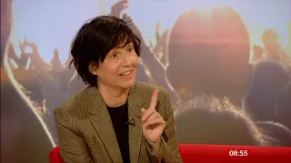 Sharleen Spiteri tells Charley Stayt to SHUT UP in Glastonbury interview