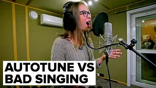 Can AUTOTUNE Fix My Terrible Singing?🎤🔥 Before & After