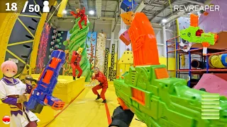 Nerf War | Amusement Park Battle Collection8 (Nerf First Person Shooter)