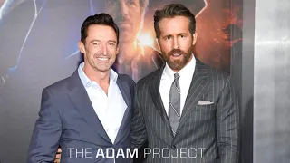 Hugh Jackman & Ryan Reynolds attend "The Adam Project" New York Premiere on February 28, 2022