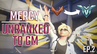 Mercy Unranked to GM - Climbing in Diamond 💎- EP2 | Overwatch 2